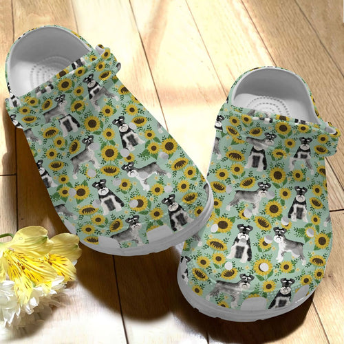 Detail Sunflower Print Crocs Nomer 23