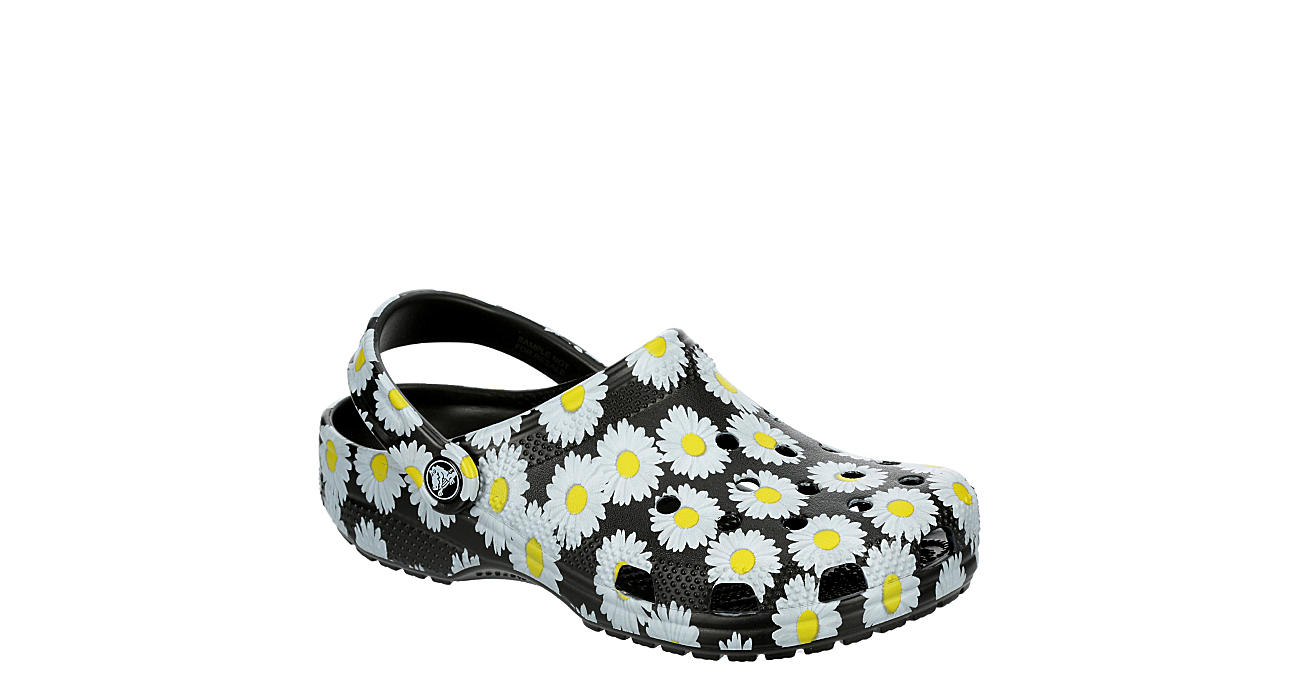 Detail Sunflower Print Crocs Nomer 43