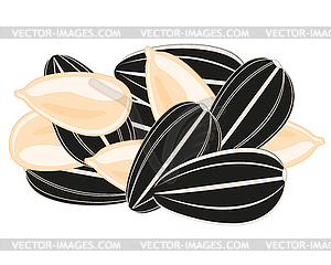 Detail Sunflower Seeds Clipart Nomer 37