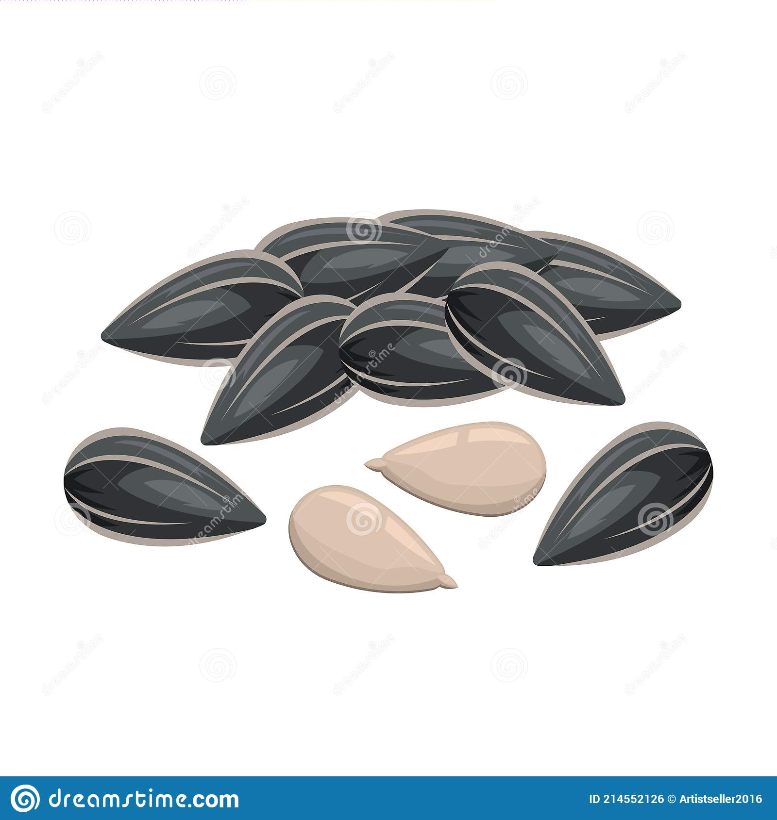 Detail Sunflower Seeds Clipart Nomer 49