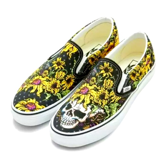 Detail Sunflower Skull Vans Nomer 16