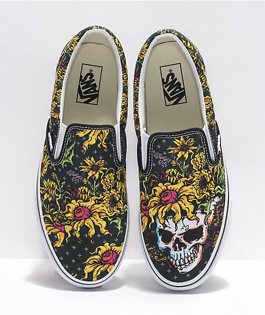 Detail Sunflower Skull Vans Nomer 3