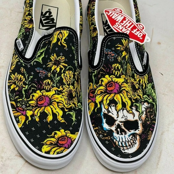 Detail Sunflower Skull Vans Nomer 17