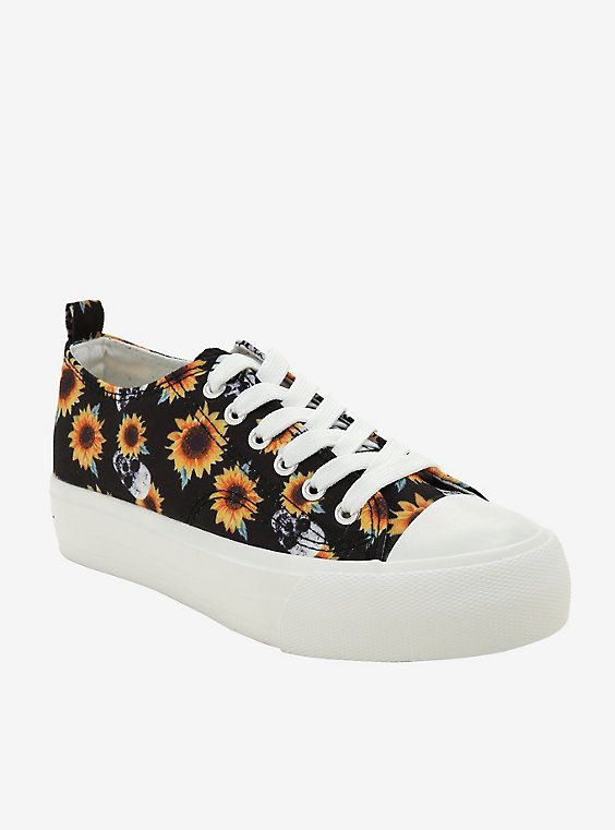 Detail Sunflower Skull Vans Nomer 20