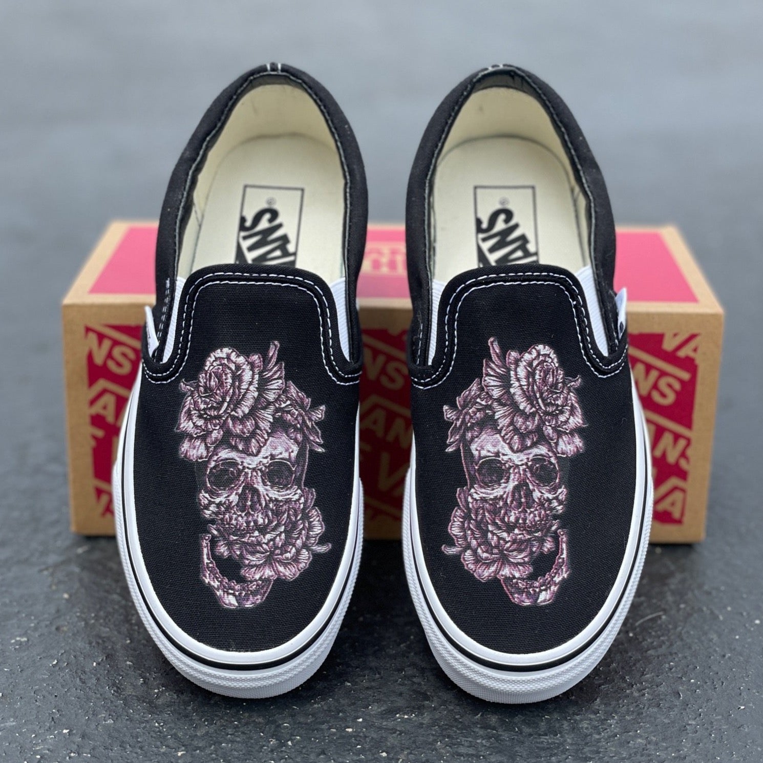 Detail Sunflower Skull Vans Nomer 22
