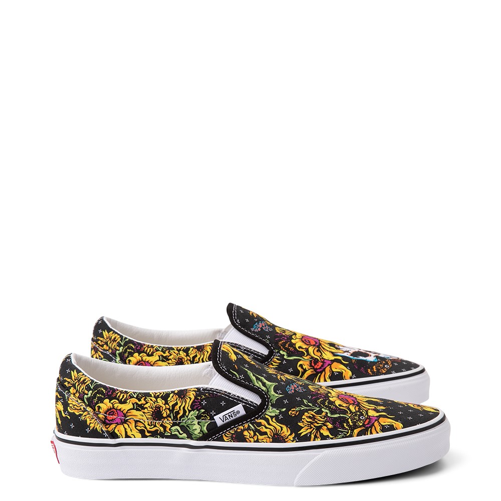 Detail Sunflower Skull Vans Nomer 4