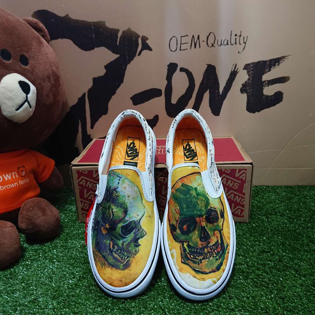 Detail Sunflower Skull Vans Nomer 25