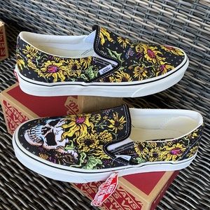 Detail Sunflower Skull Vans Nomer 35