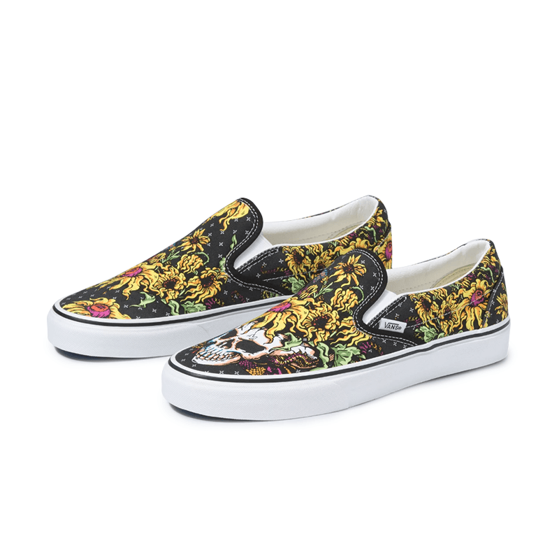 Detail Sunflower Skull Vans Nomer 39