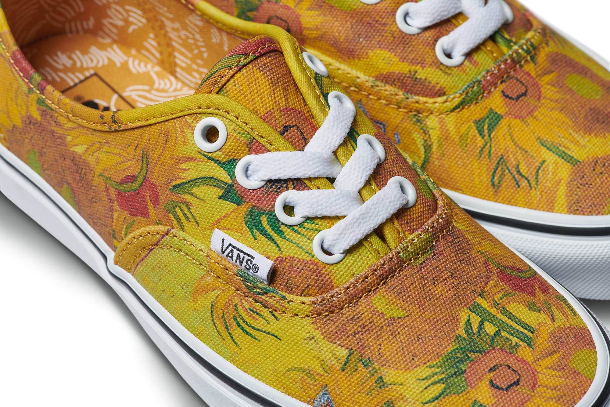 Detail Sunflower Skull Vans Nomer 44