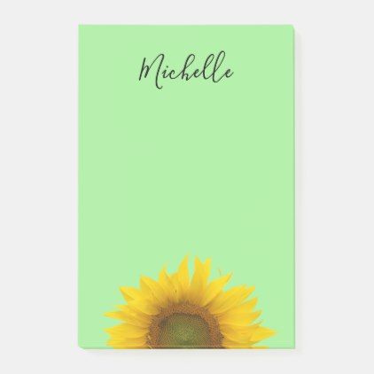 Detail Sunflower Sticky Notes Nomer 11