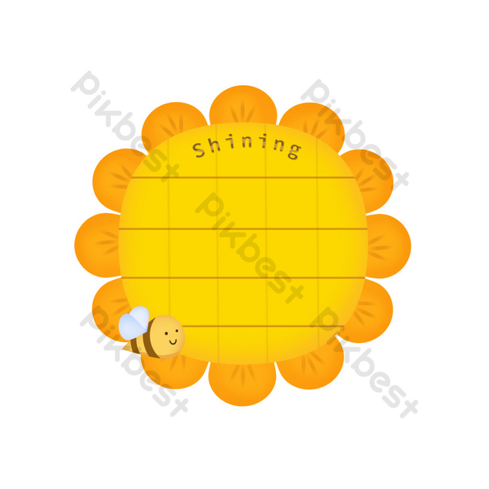 Detail Sunflower Sticky Notes Nomer 14