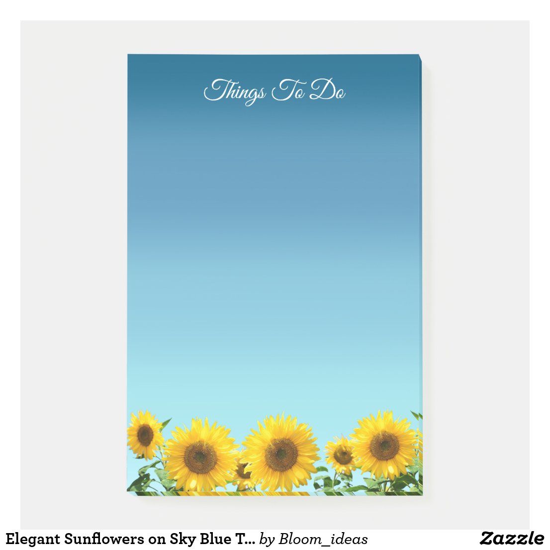 Detail Sunflower Sticky Notes Nomer 15