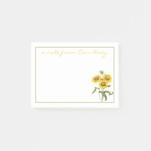 Detail Sunflower Sticky Notes Nomer 19