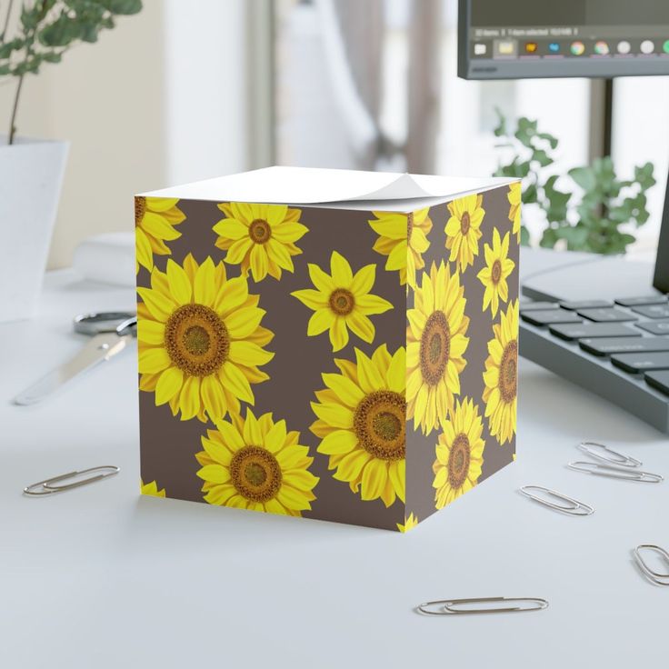 Detail Sunflower Sticky Notes Nomer 30