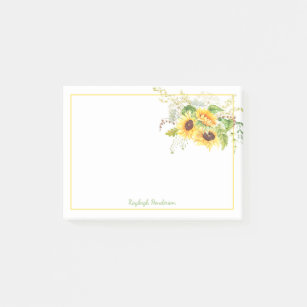 Detail Sunflower Sticky Notes Nomer 48