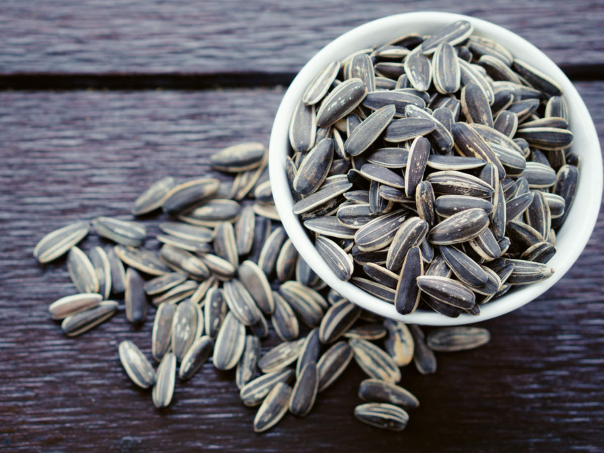 Detail Sunflower With Seeds Images Nomer 26
