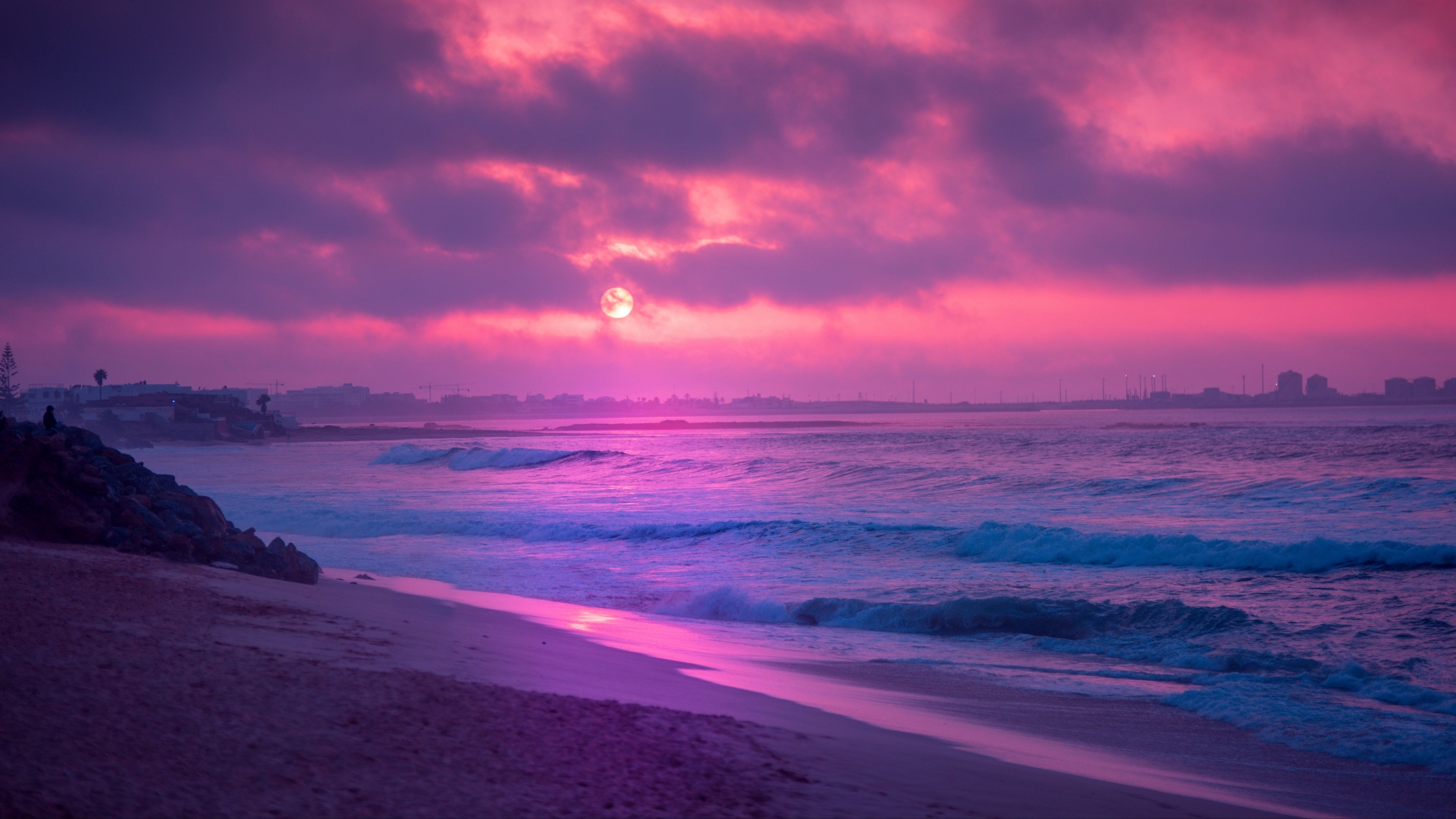 Detail Sunset 4k Nomer 10