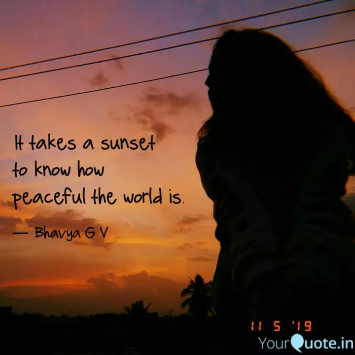Detail Sunset Calm Quotes Nomer 20