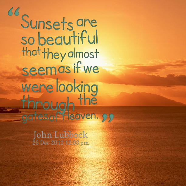 Detail Sunset Calm Quotes Nomer 26