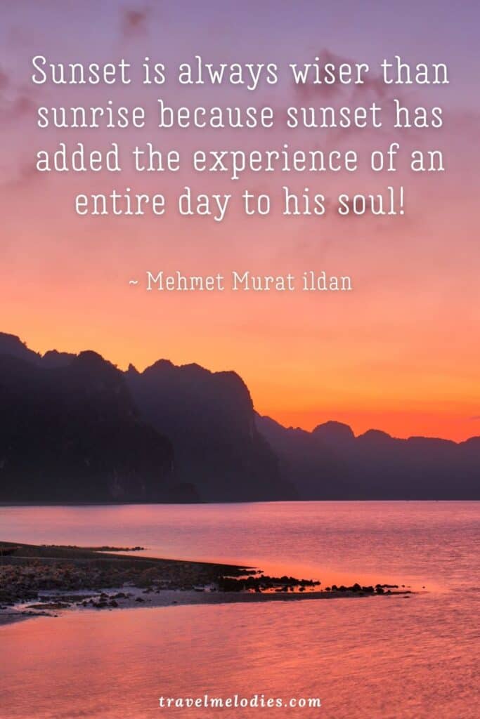 Detail Sunset Calm Quotes Nomer 43