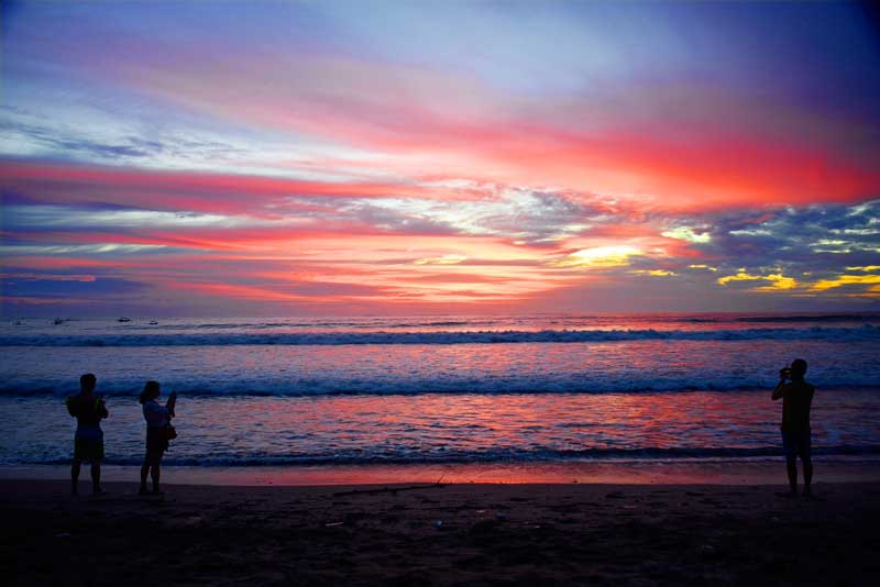 Detail Sunset Pantai Bali Nomer 39