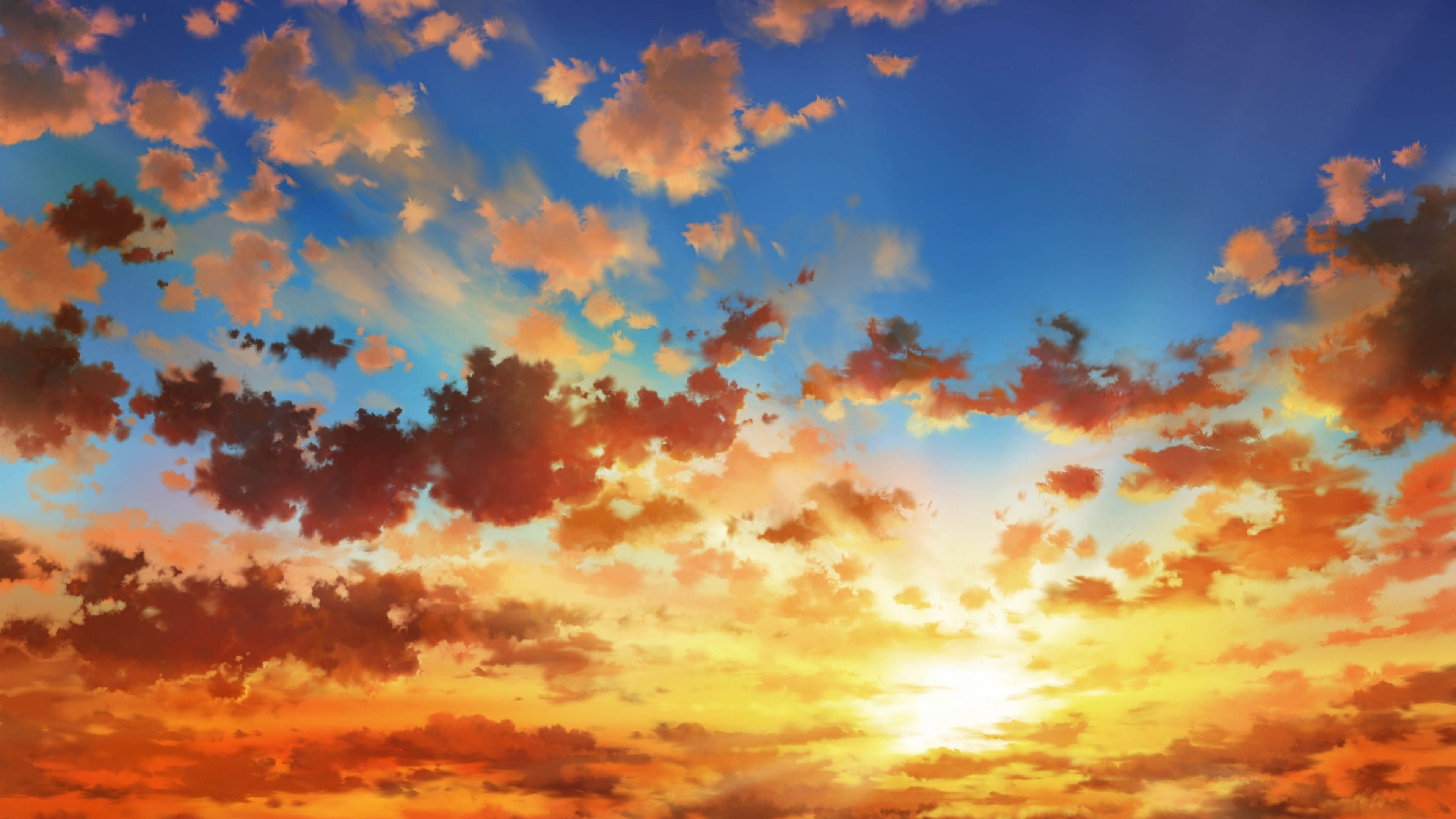 Detail Sunset Sky Wallpaper Nomer 36