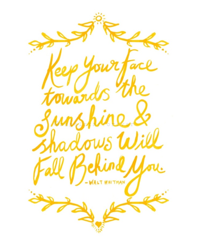 Detail Sunshine On My Face Quotes Nomer 28