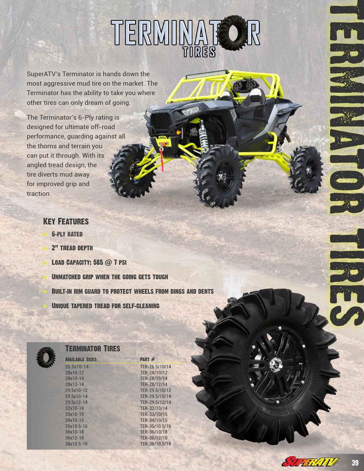 Detail Super Atv Terminator Tires Nomer 50