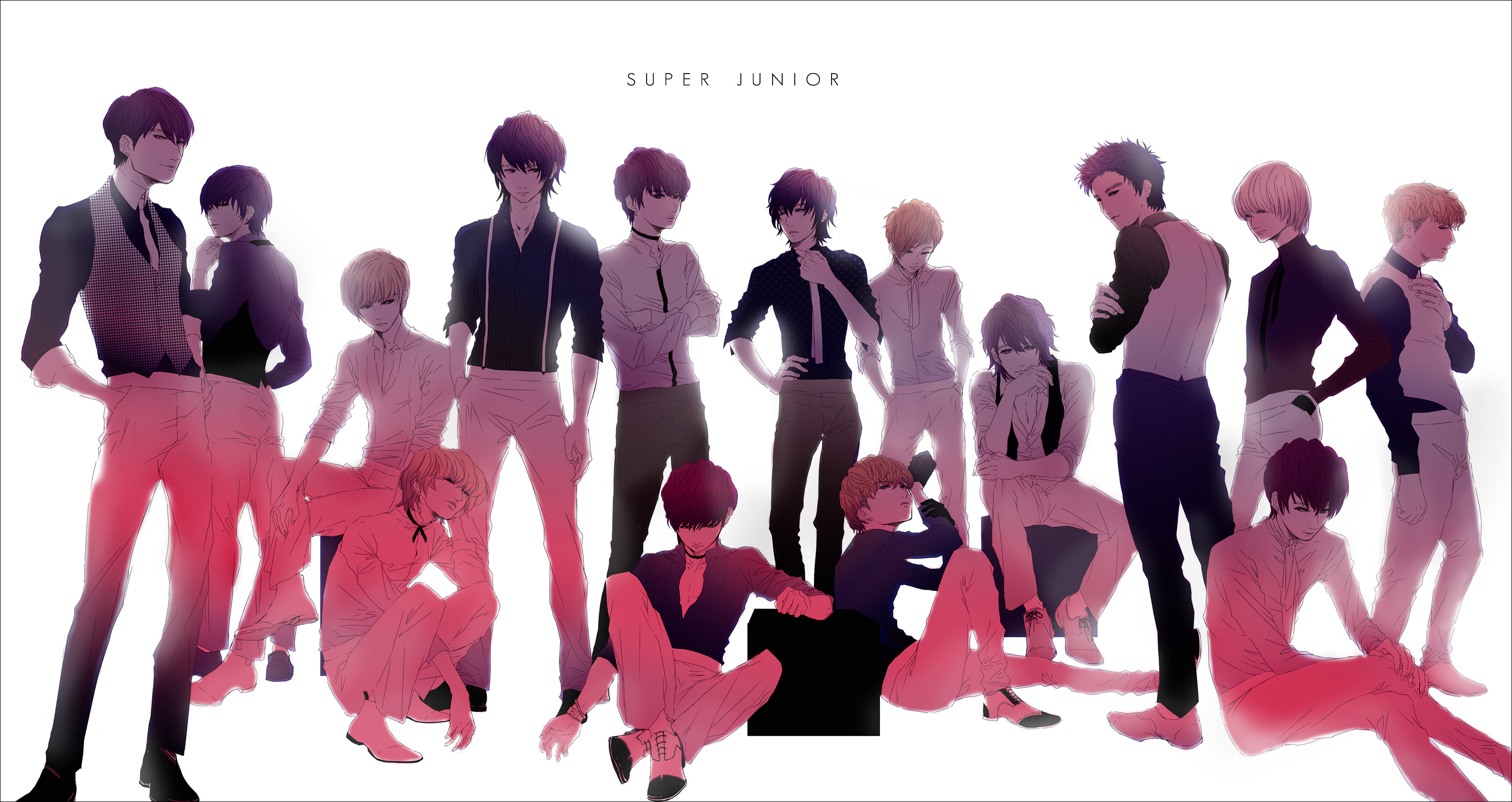 Detail Super Junior Hd Wallpaper Nomer 23