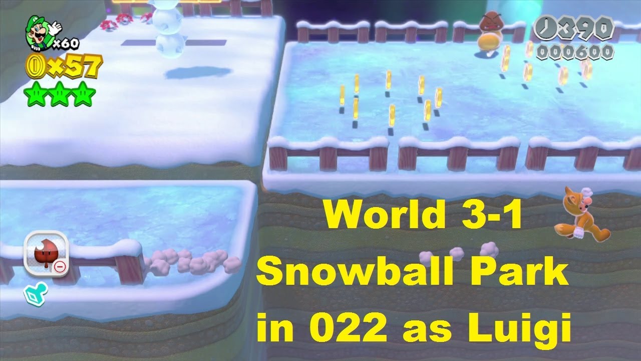 Detail Super Mario 3d World Snowball Park Nomer 15