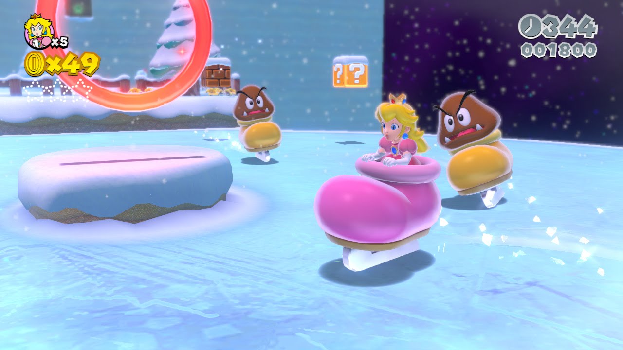 Detail Super Mario 3d World Snowball Park Nomer 2