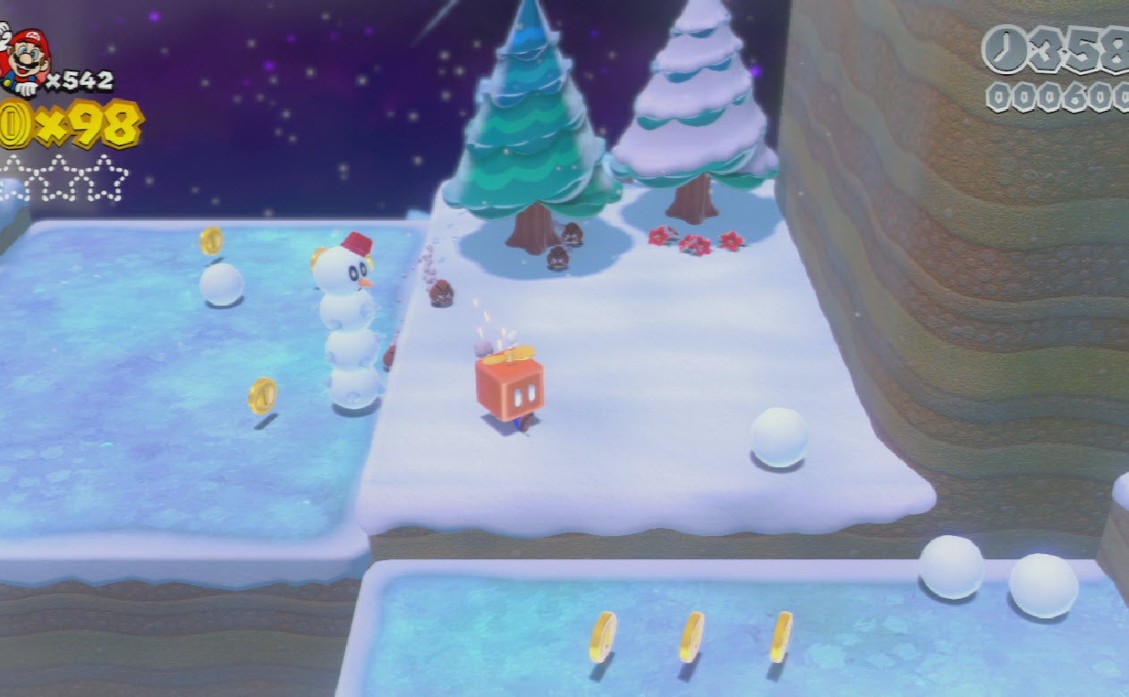 Detail Super Mario 3d World Snowball Park Nomer 3