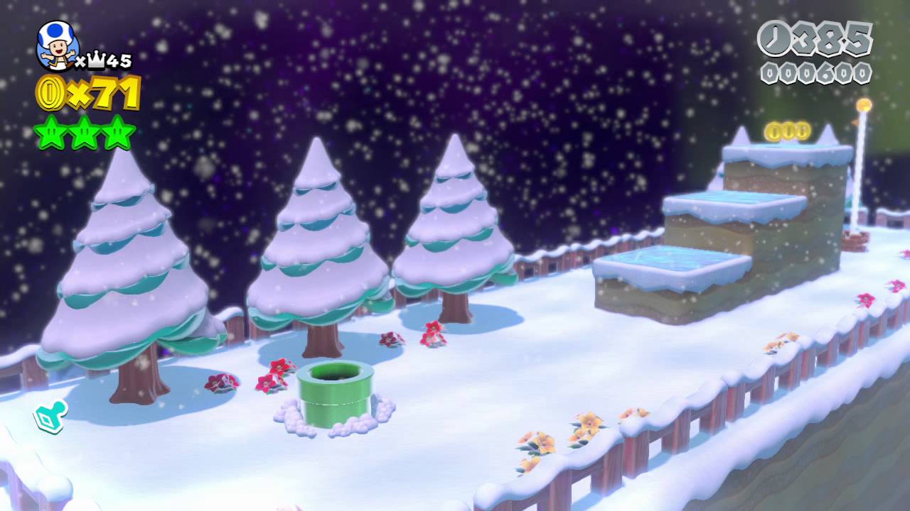Detail Super Mario 3d World Snowball Park Nomer 5
