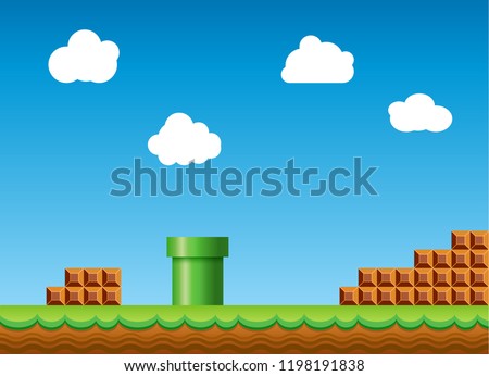 Detail Super Mario Background Png Nomer 31