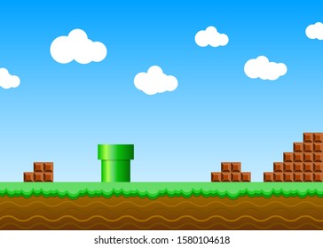 Detail Super Mario Background Png Nomer 37