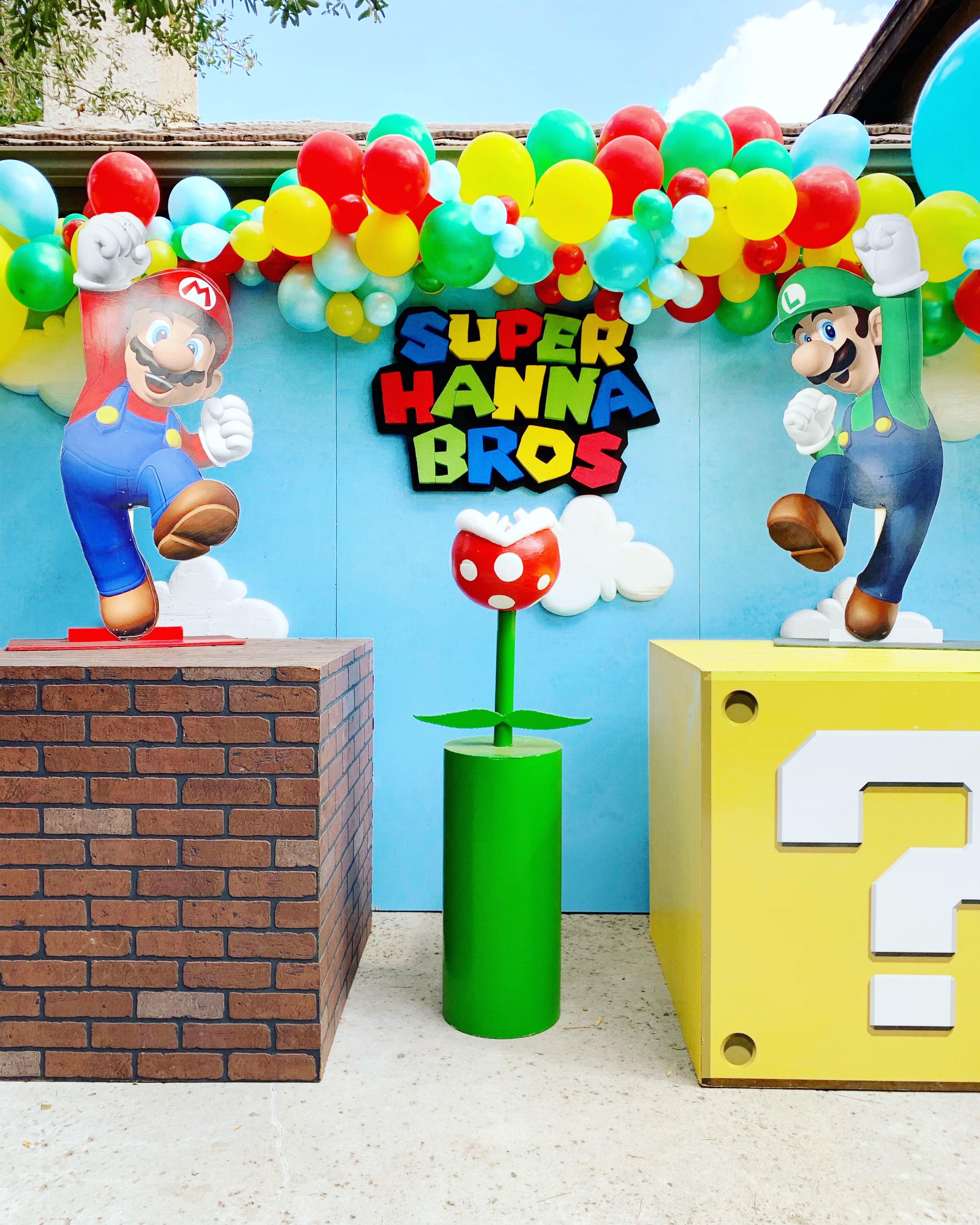 Detail Super Mario Balloon Garland Nomer 17