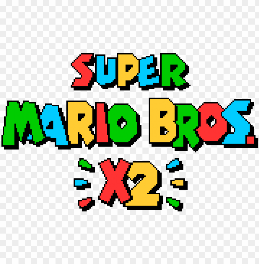 Detail Super Mario Bros Logo Png Nomer 29