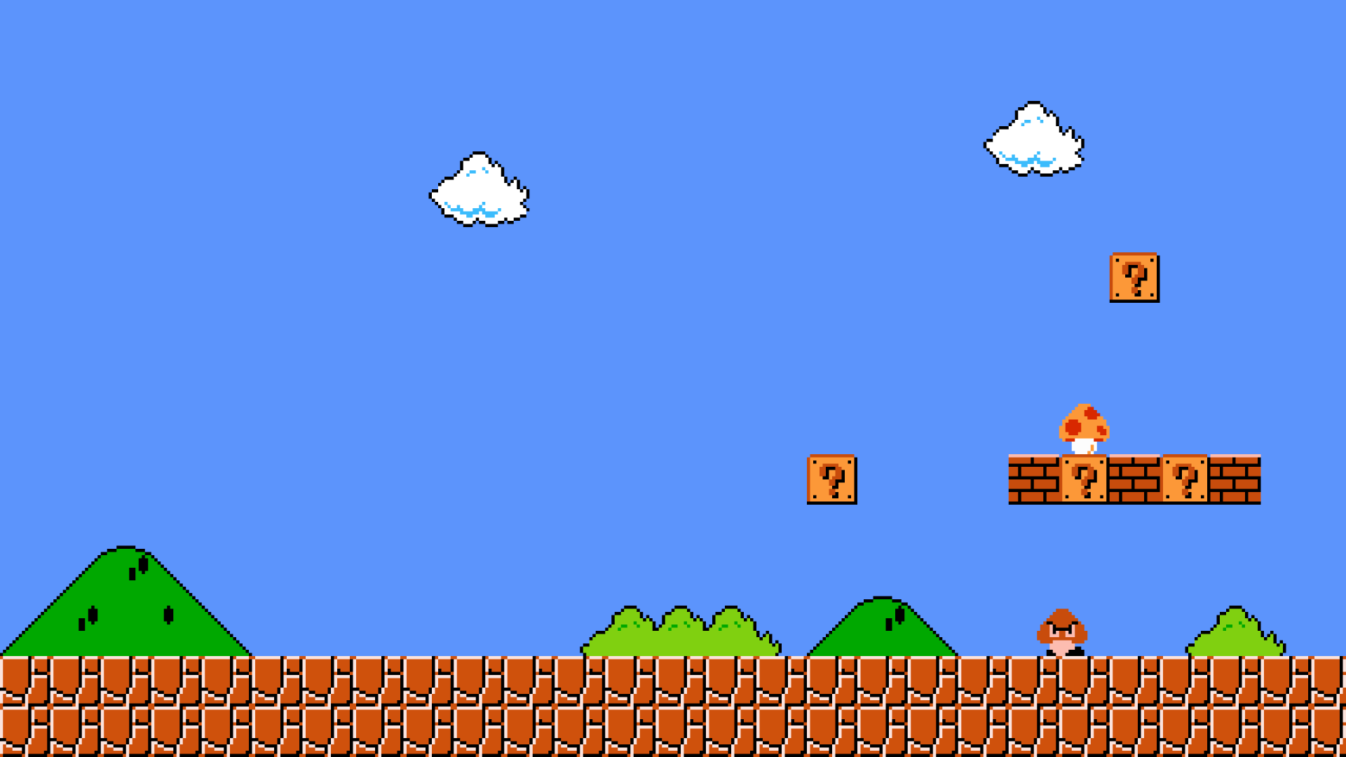 Super Mario Game Background - KibrisPDR