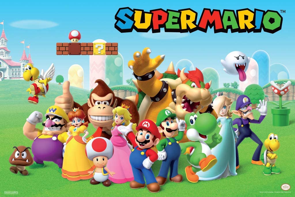 Super Mario Group Picture - KibrisPDR