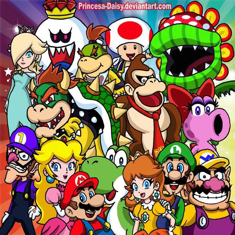 Detail Super Mario Group Picture Nomer 41