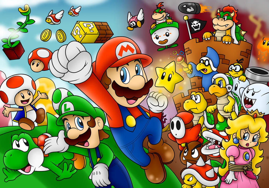 Detail Super Mario Wallpaper Nomer 26