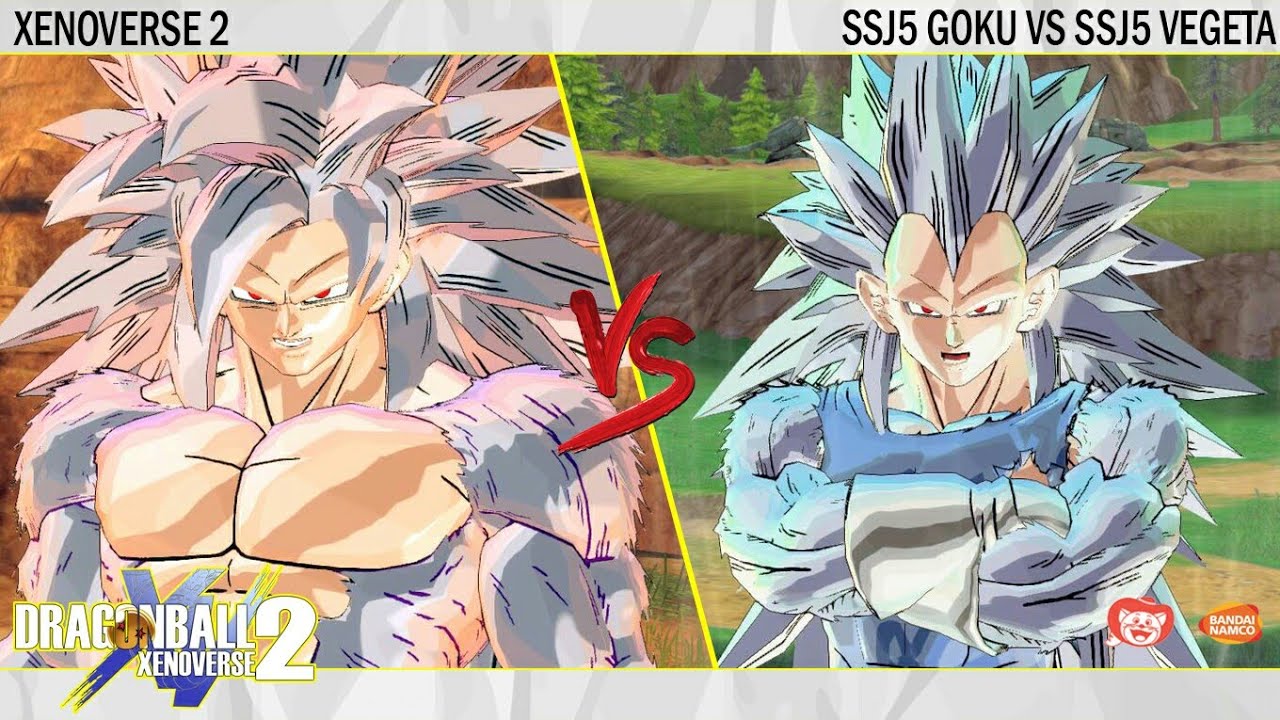 Detail Super Saiyan 5 Goku Vs Super Saiyan 5 Vegeta Nomer 16