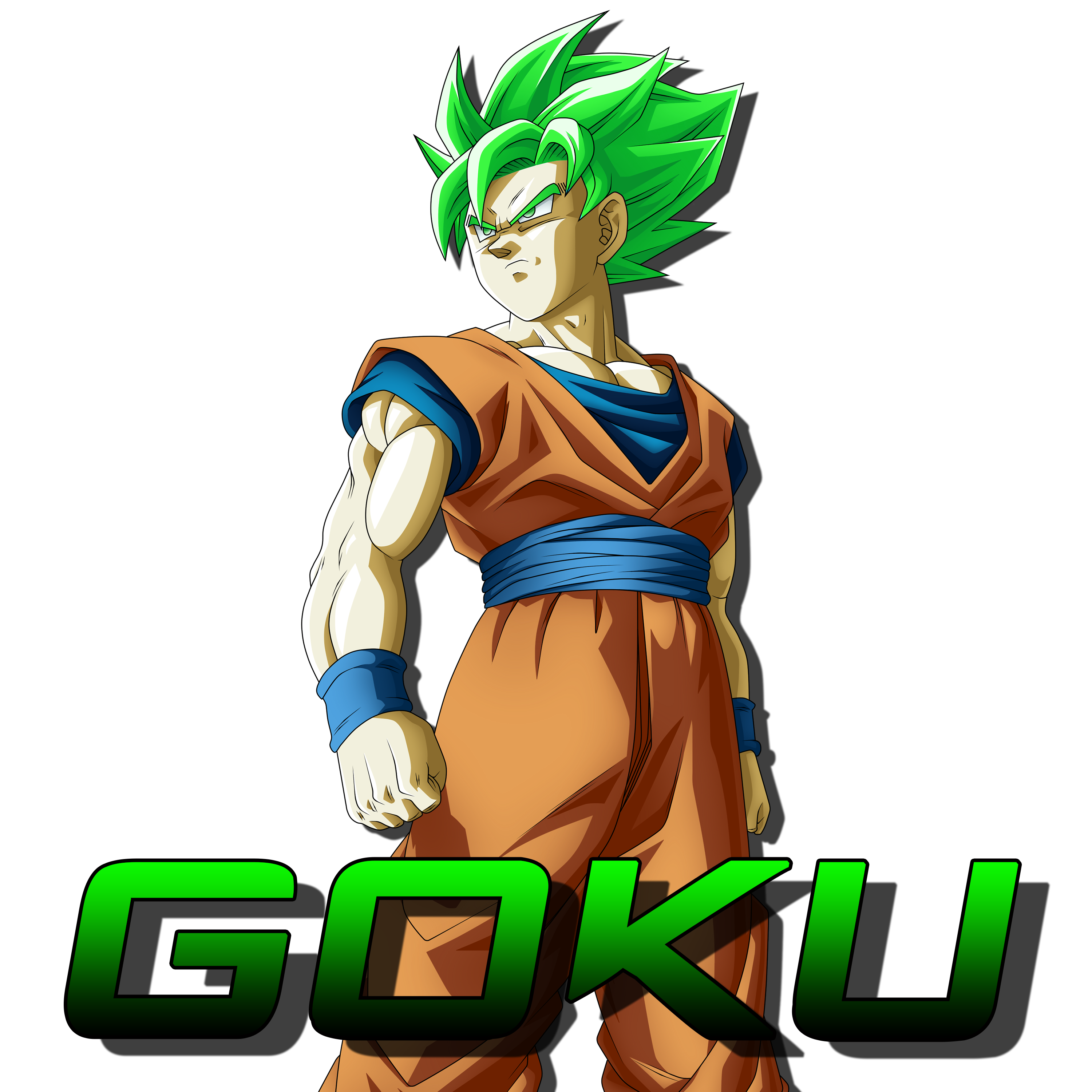 Download Super Saiyan Green Nomer 34