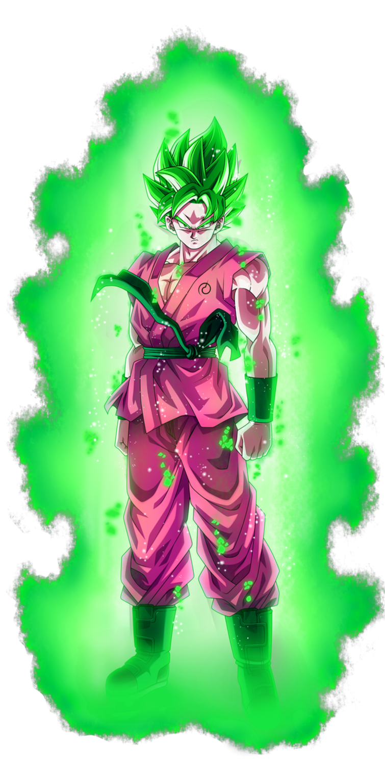 Download Super Saiyan Green Nomer 6