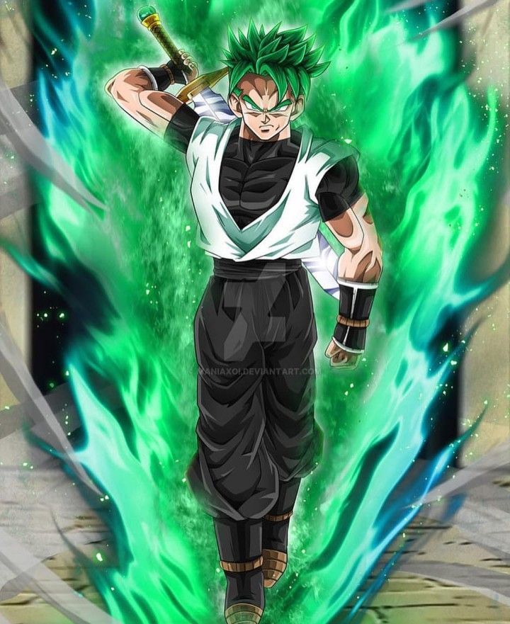 Download Super Saiyan Green Nomer 9