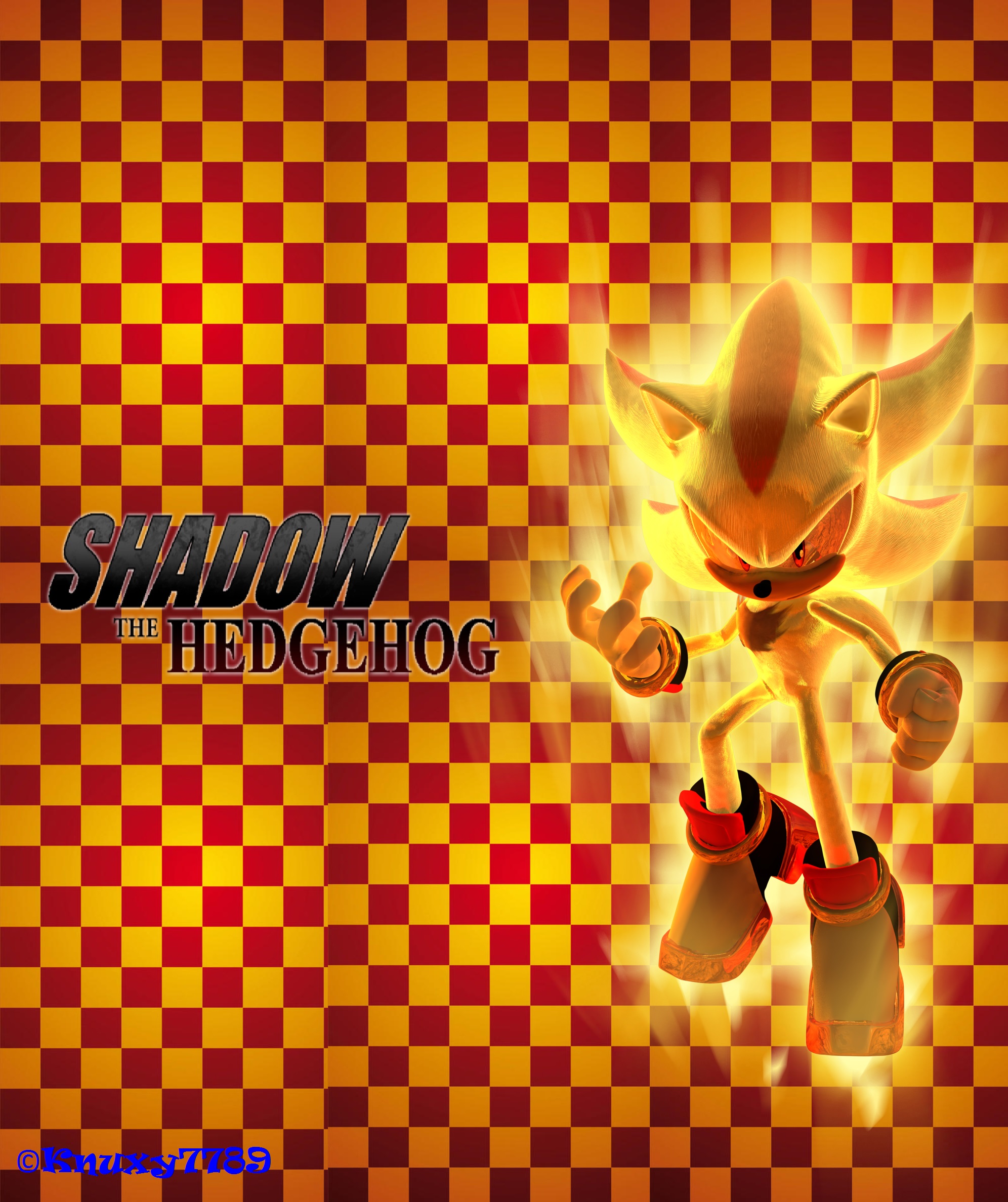 Detail Super Shadow The Hedgehog - Wallpaper By Knuxy7789 On Deviantart