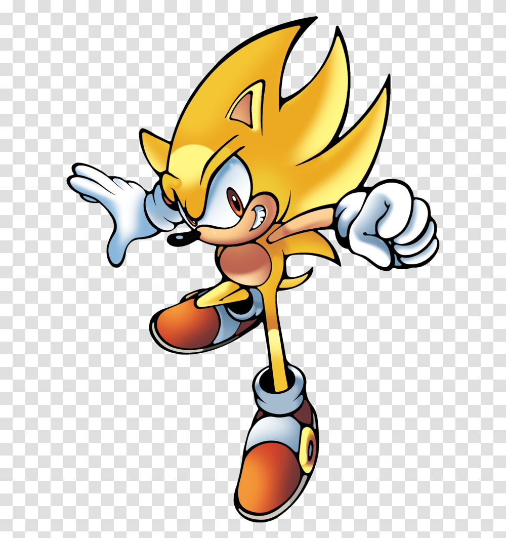 Download Super Sonic Clipart Nomer 1