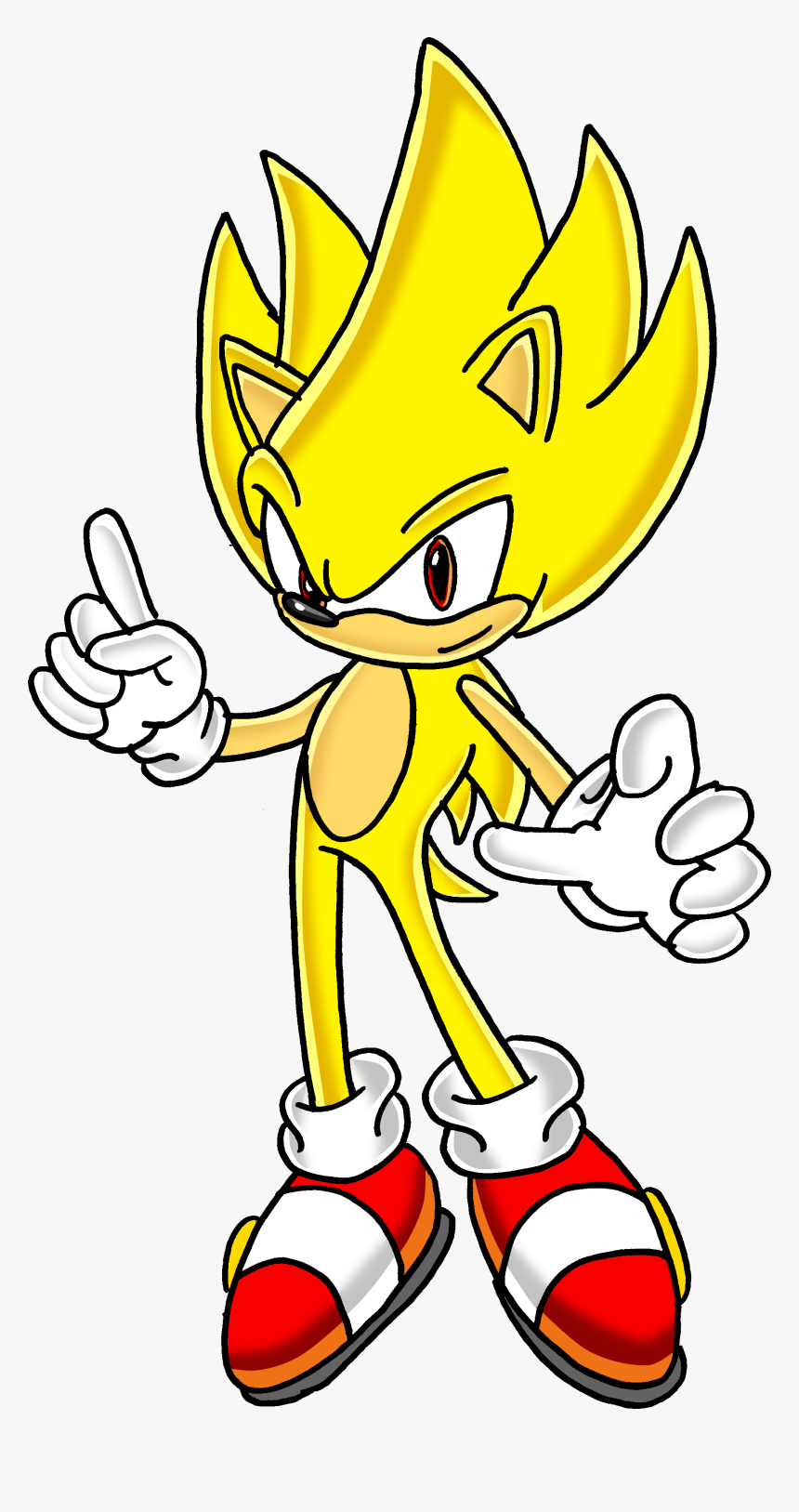 Detail Super Sonic Clipart Nomer 3