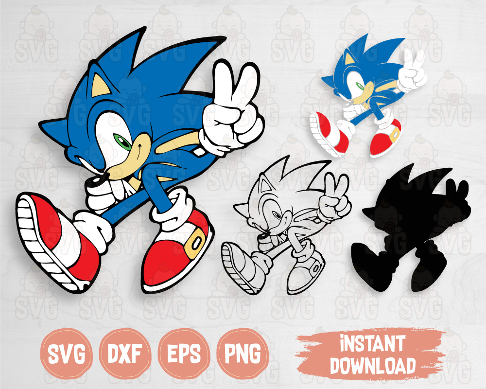 Detail Super Sonic Clipart Nomer 45